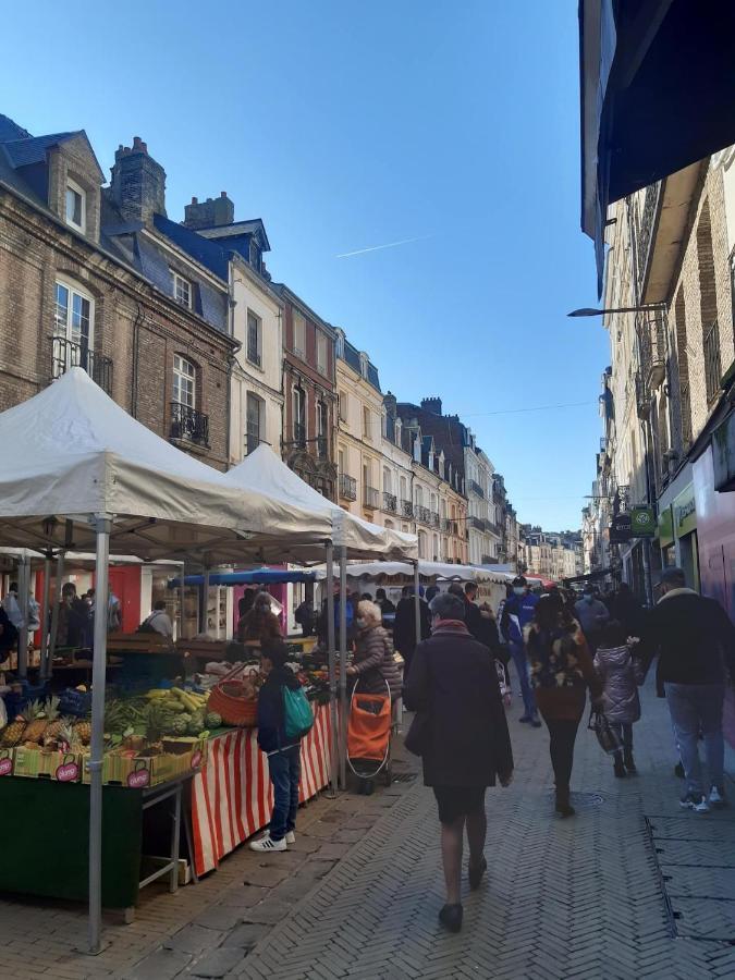 Avec Jardinet Sans Vis A Vis Plein Centre Ville Au Rdc 350M De La Plage Дьепп Экстерьер фото